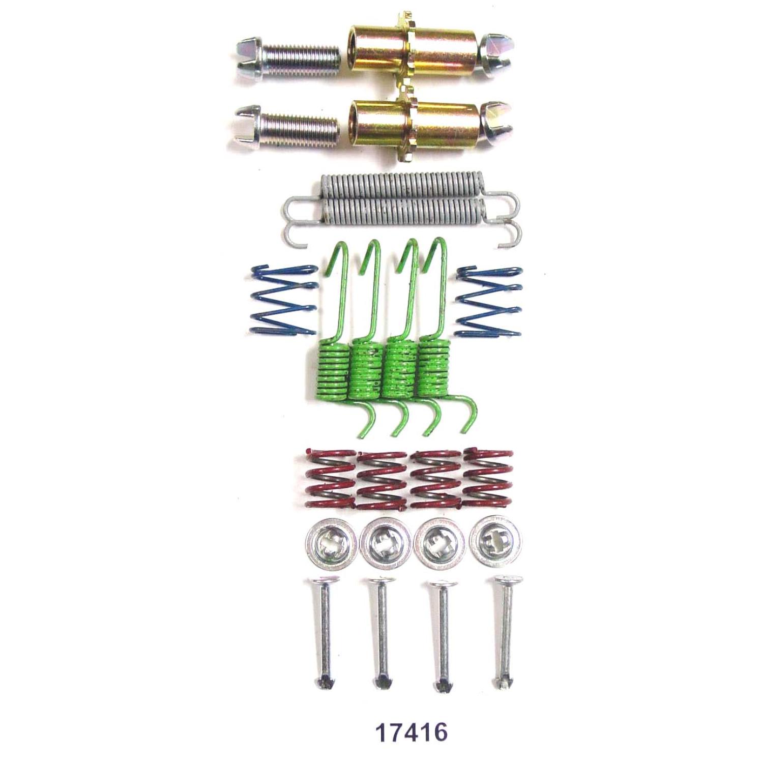 Better Brake Parts 17416K - Parking Brake Hardware Kit Better Brake Parts 17416K Parking Brake Hardware Kit product image 1 of 1