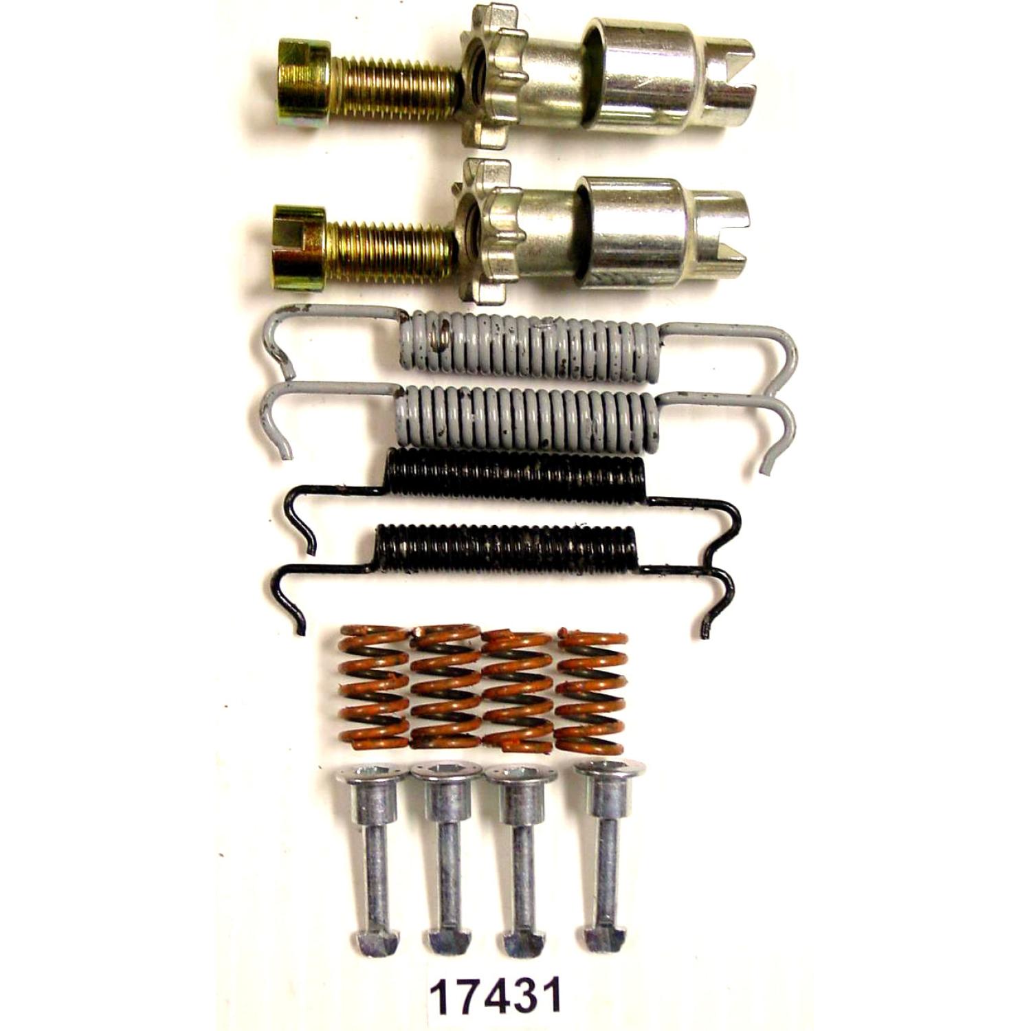 Better Brake Parts 17431K - Parking Brake Hardware Kit Better Brake Parts 17431K Parking Brake Hardware Kit product image 1 of 1