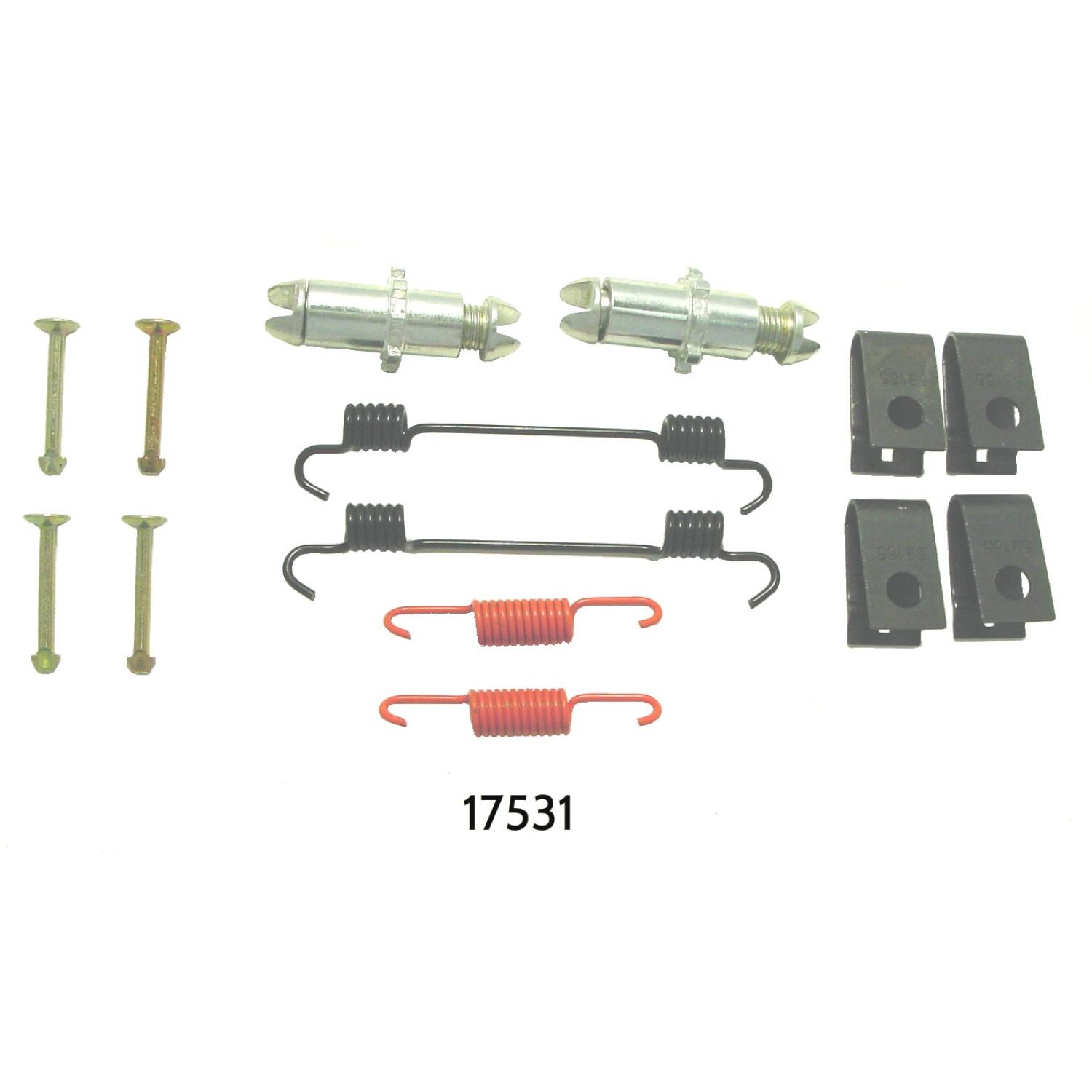 Better Brake Parts 17531K - Parking Brake Hardware Kit Better Brake Parts 17531K Parking Brake Hardware Kit product image 1 of 1