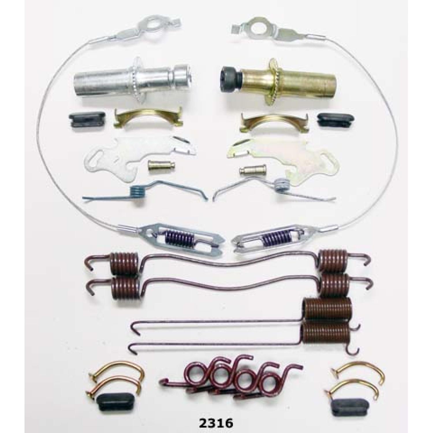 Better Brake Parts 2316K - Drum Brake Hardware Kit Better Brake Parts 2316K Drum Brake Hardware Kit product image 1 of 1