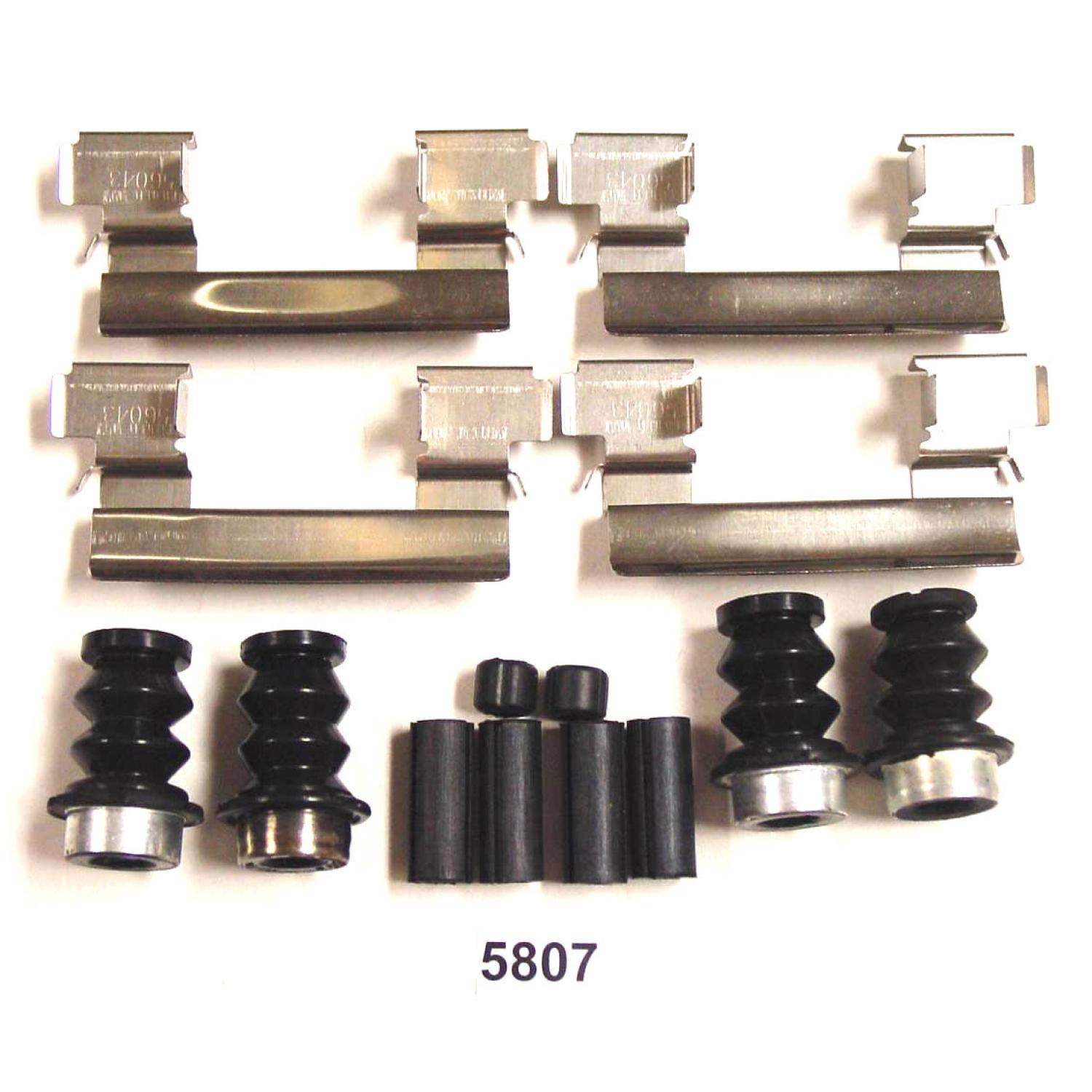 Better Brake Parts 5807K - Disc Brake Hardware Kit Better Brake Parts 5807K Disc Brake Hardware Kit product image 1 of 1