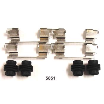 2013 GMC Savana 3500 Disc Brake Hardware Kit Rear Better Brake Parts 5851K image 1 of 1