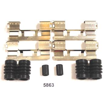 2004 Ford F-150 Disc Brake Hardware Kit Front Better Brake Parts 5863K image 1 of 1
