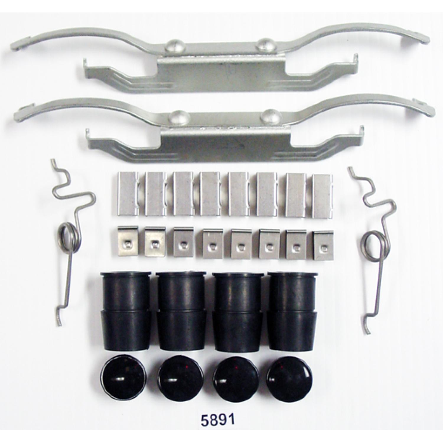 Better Brake Parts 5891K - Disc Brake Hardware Kit Better Brake Parts 5891K Disc Brake Hardware Kit product image 1 of 1