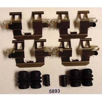 2011 Ford Fusion Disc Brake Hardware Kit Rear Better Brake Parts 5893K image 1 of 1