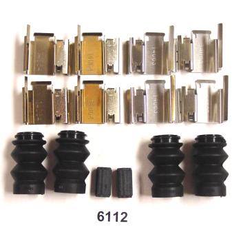 2014 Ram ProMaster 2500 Disc Brake Hardware Kit Rear Better Brake Parts 6112K image 1 of 1