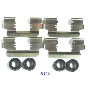 2009 Pontiac G8 Disc Brake Hardware Kit Rear Better Brake Parts 6115K image 1 of 1