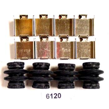 2014 Ram 3500 Disc Brake Hardware Kit Front Better Brake Parts 6120K image 1 of 1