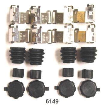 2013 GMC Savana 3500 Disc Brake Hardware Kit Rear Better Brake Parts 6149K image 1 of 1