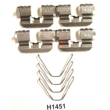 2012 Acura TSX Disc Brake Caliper Abutment Service Kit Rear Better Brake Parts H1451K image 1 of 1
