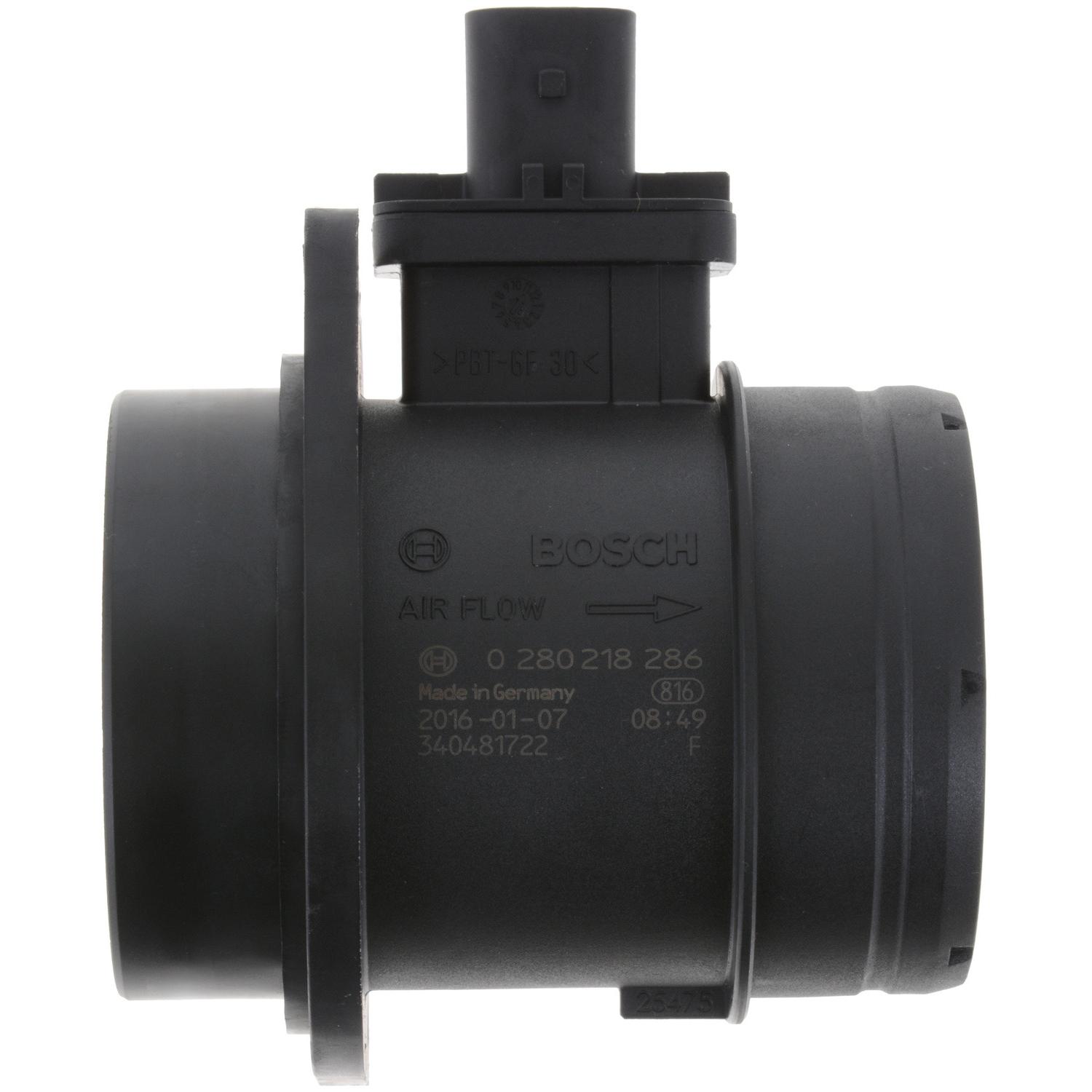 Bosch 0280218286 - Mass Air Flow Sensor Bosch 0280218286 Mass Air Flow Sensor product image 1 of 9