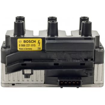 1999 Volkswagen Jetta Ignition Coil Bosch 0986221015 image 3 of 4