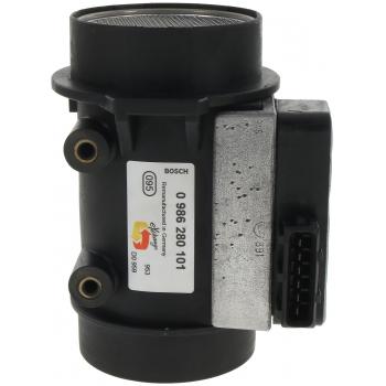 1995 Volvo 940 Mass Air Flow Sensor Bosch 0986280101 image 2 of 4