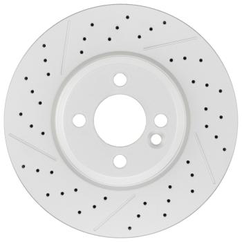 2013 Mini Cooper Disc Brake Rotor Front Bosch 15011598 image 3 of 4
