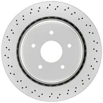 2009 Cadillac XLR Disc Brake Rotor Rear Bosch 25011436 image 2 of 3