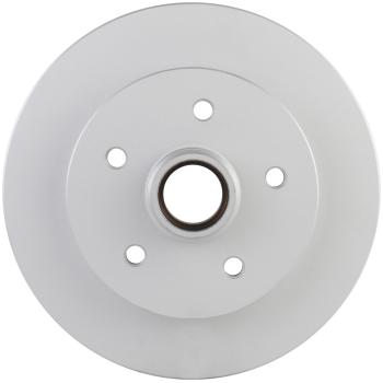 1991 Volkswagen Vanagon Disc Brake Rotor and Hub Assembly Front Bosch 26010801 image 2 of 4