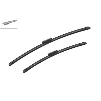 2023 BMW 330i xDrive Windshield Wiper Blade Set Front Bosch 3397014774 image 2 of 2