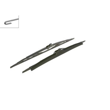 1993 BMW 525iT Windshield Wiper Blade Set Front Bosch 3397118302 image 3 of 4