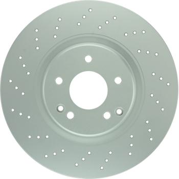 2007 Mercedes-Benz C230 Disc Brake Rotor Front Bosch 36010972 image 2 of 3
