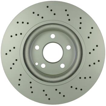 2007 Mercedes-Benz E550 Disc Brake Rotor Front Bosch 36010980 image 1 of 3