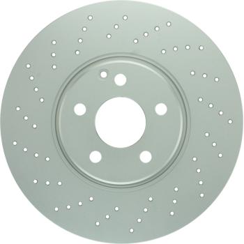2008 Mercedes-Benz E350 Disc Brake Rotor Front Bosch 36010992 image 2 of 3