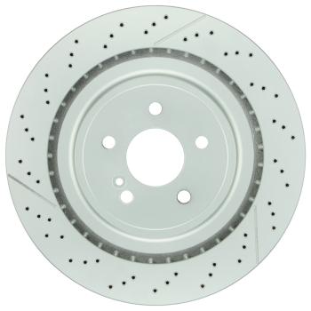 2012 Mercedes-Benz CLS63 AMG Disc Brake Rotor Rear Bosch 36011508 image 2 of 3