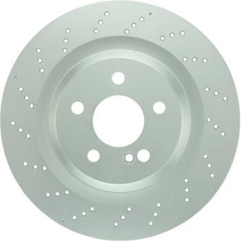 2009 Mercedes-Benz SL63 AMG Disc Brake Rotor Rear Bosch 36011509 image 2 of 3