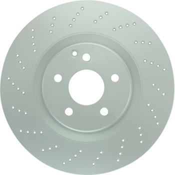 2012 Mercedes-Benz E350 Disc Brake Rotor Front Bosch 36011510 image 2 of 3