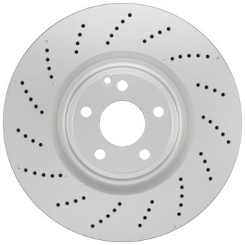 2018 Mercedes-Benz CLS550 Disc Brake Rotor Front Bosch 36011597 image 2 of 3