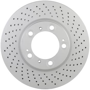 2009 Porsche Cayman Disc Brake Rotor Front Right Bosch 42011132 image 2 of 4
