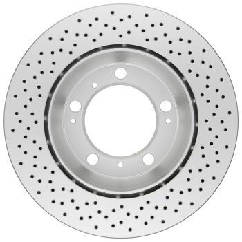 2008 Porsche 911 Disc Brake Rotor Rear Bosch 42011147 image 1 of 3