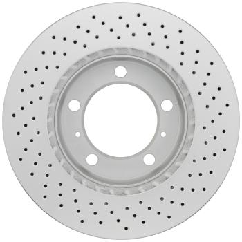2007 Porsche Cayman Disc Brake Rotor Front Left Bosch 42011501 image 1 of 3