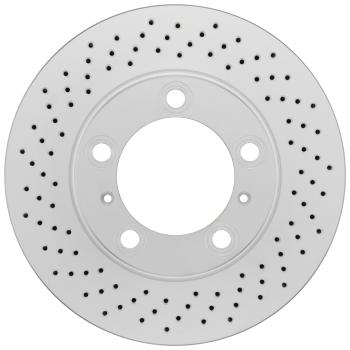 2007 Porsche Cayman Disc Brake Rotor Front Left Bosch 42011501 image 2 of 3
