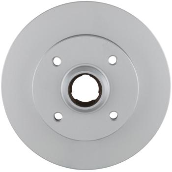 1990 Volkswagen Corrado Disc Brake Rotor and Hub Assembly Rear Bosch 53011386 image 2 of 4