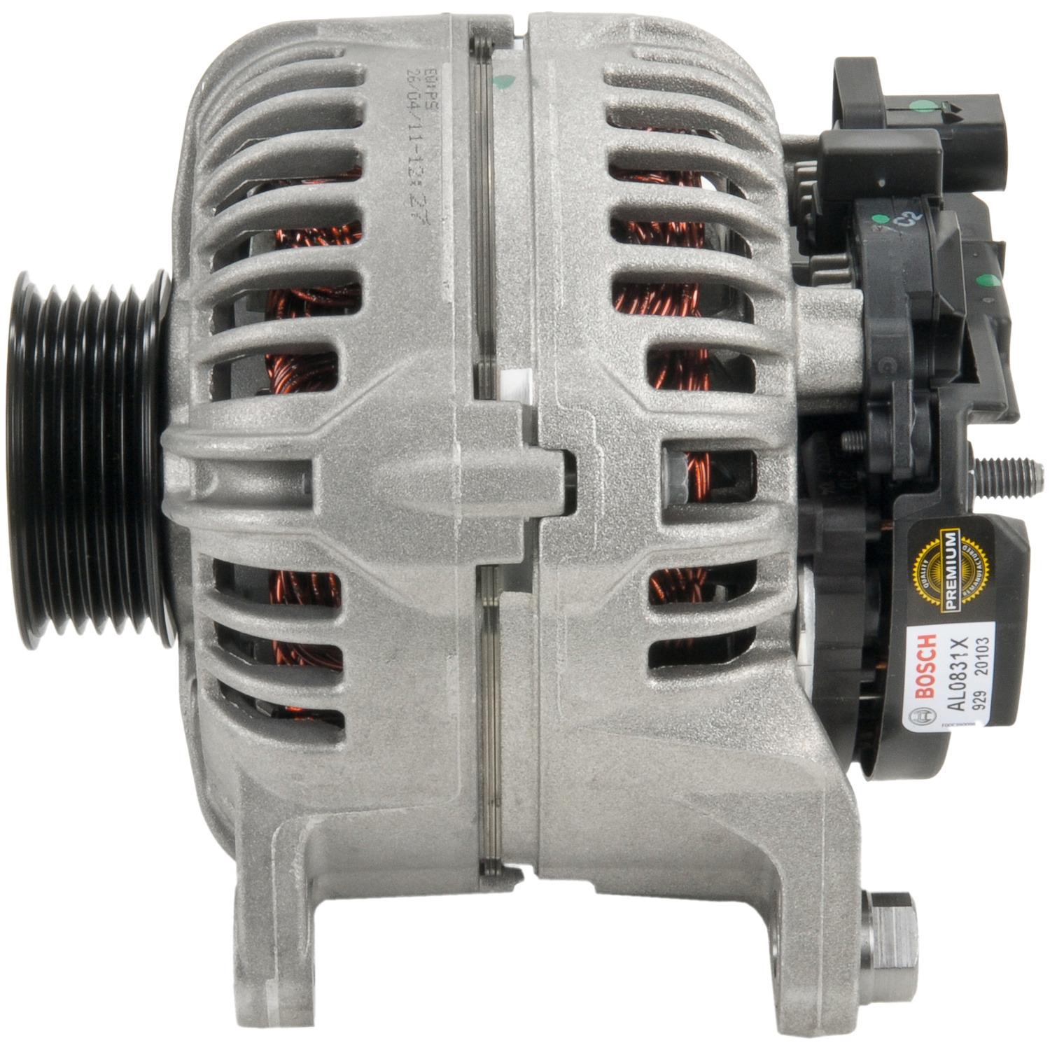 Bosch AL0831X - Alternator Bosch AL0831X Alternator product image 4 of 5