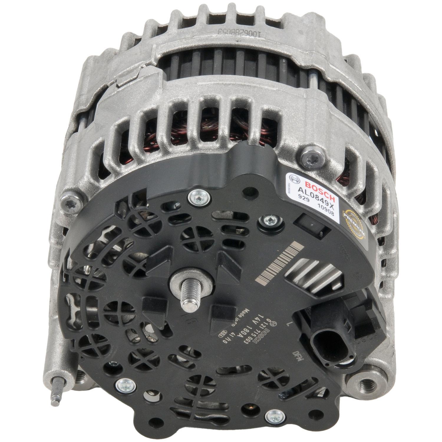 Bosch AL0849X - Alternator Bosch AL0849X Alternator product image 1 of 5