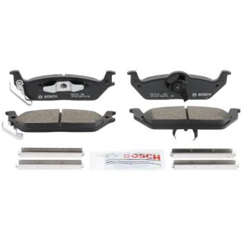 2007 Lincoln Mark LT Disc Brake Pad Rear Bosch BC1012 image 2 of 4