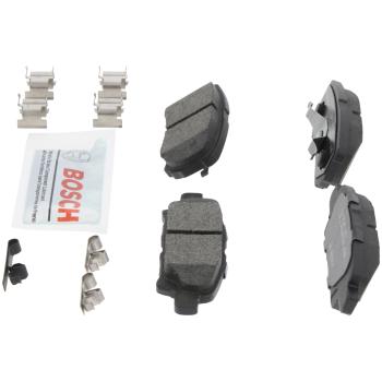 2013 Mitsubishi Lancer Disc Brake Pad Rear Bosch BC1037 image 3 of 4