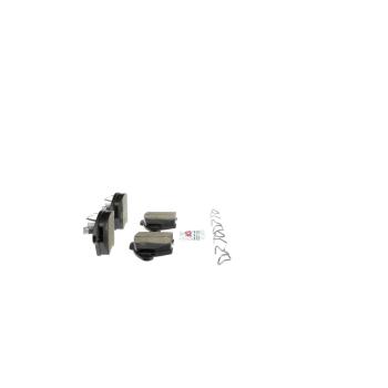 2012 Volkswagen Beetle Disc Brake Pad Front Bosch BC1107A image 4 of 4