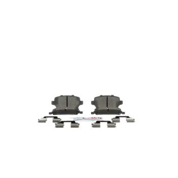 2009 Saturn Astra Disc Brake Pad Rear Bosch BC1362 image 1 of 4
