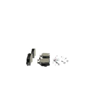 2012 Mercedes-Benz GLK350 Disc Brake Pad Front Bosch BC1406 image 4 of 4