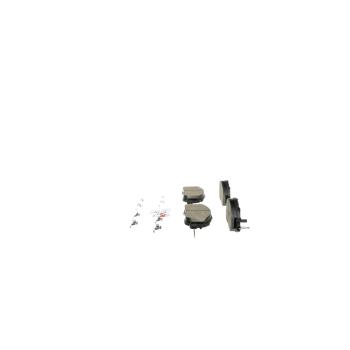 2012 Ford Mustang Disc Brake Pad Front Bosch BC1464 image 2 of 4