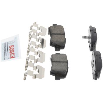 2014 Hyundai Accent Disc Brake Pad Rear Bosch BC1544 image 3 of 4