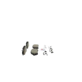 2013 Nissan Leaf Disc Brake Pad Front Bosch BC1548 image 4 of 4