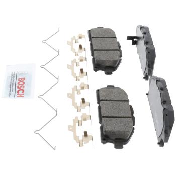 2011 Nissan Quest Disc Brake Pad Front Bosch BC1552 image 3 of 4