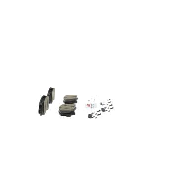 2014 Hyundai Accent Disc Brake Pad Front Bosch BC1593 image 4 of 4