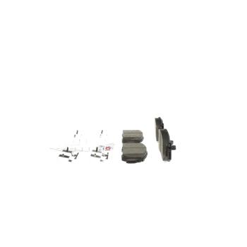 2012 Honda Civic Disc Brake Pad Front Bosch BC1608 image 2 of 4