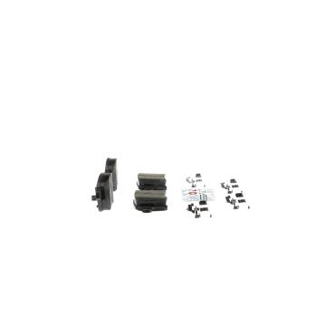 2017 Fiat 500L Disc Brake Pad Rear Bosch BC1722 image 4 of 4