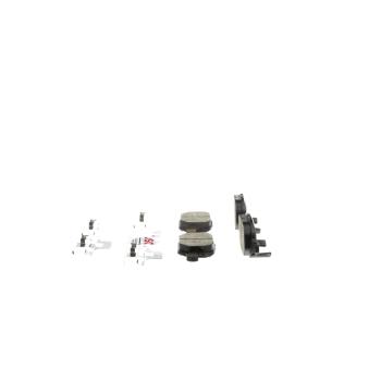 2013 Fiat 500 Disc Brake Pad Rear Bosch BC1744 image 2 of 4
