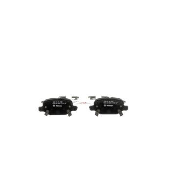 2013 Fiat 500 Disc Brake Pad Rear Bosch BC1744 image 3 of 4